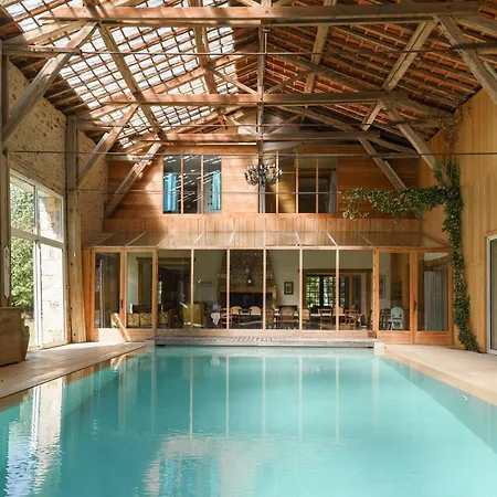 Manoir La Force Avec Piscine Et